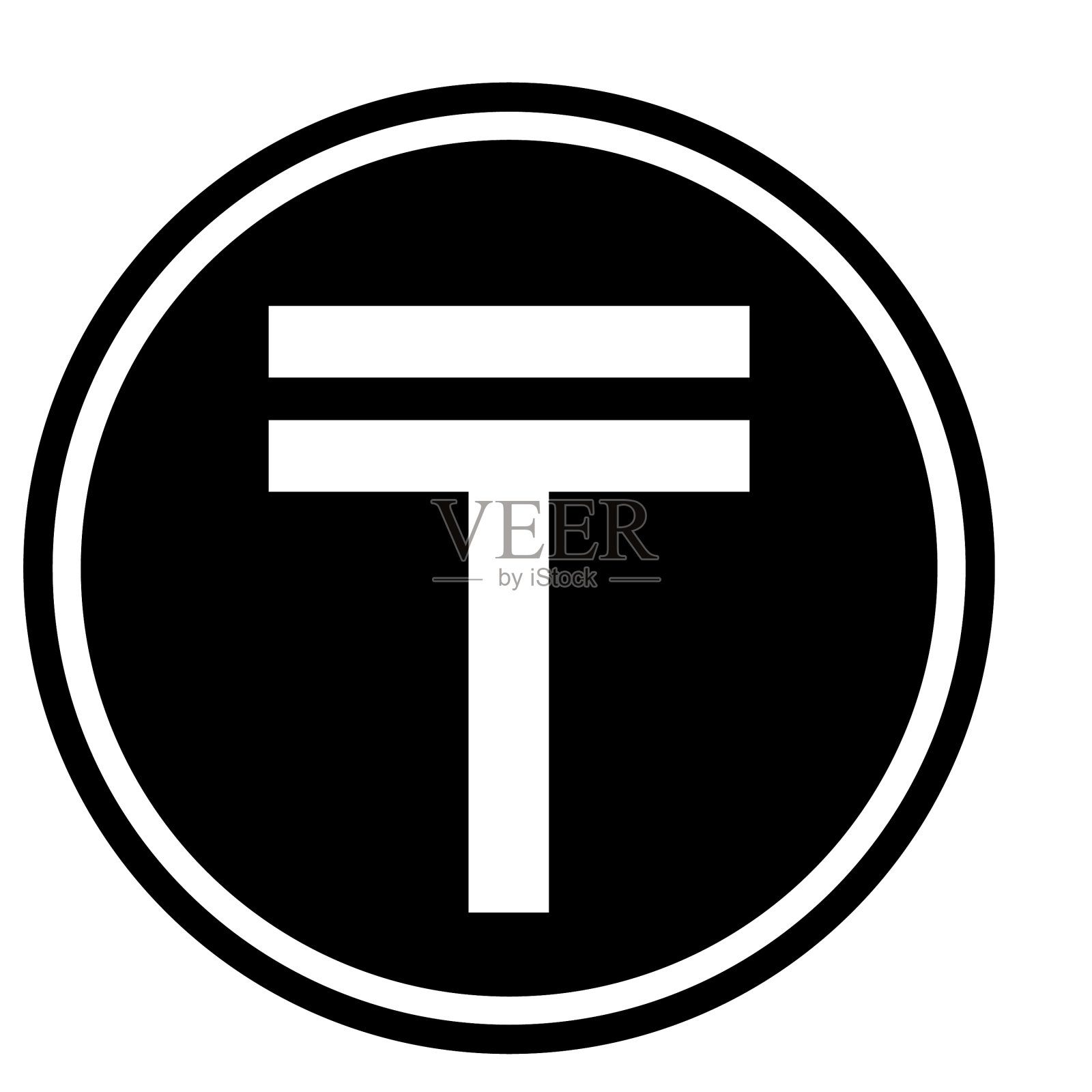 坚戈图标坚戈标志插画图片素材