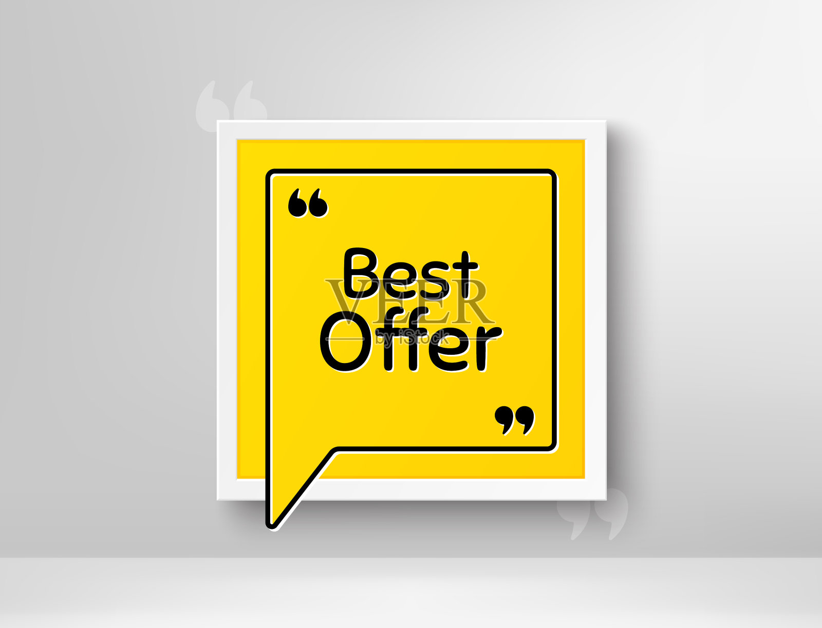 最好的报价特价销售标志设计元素图片