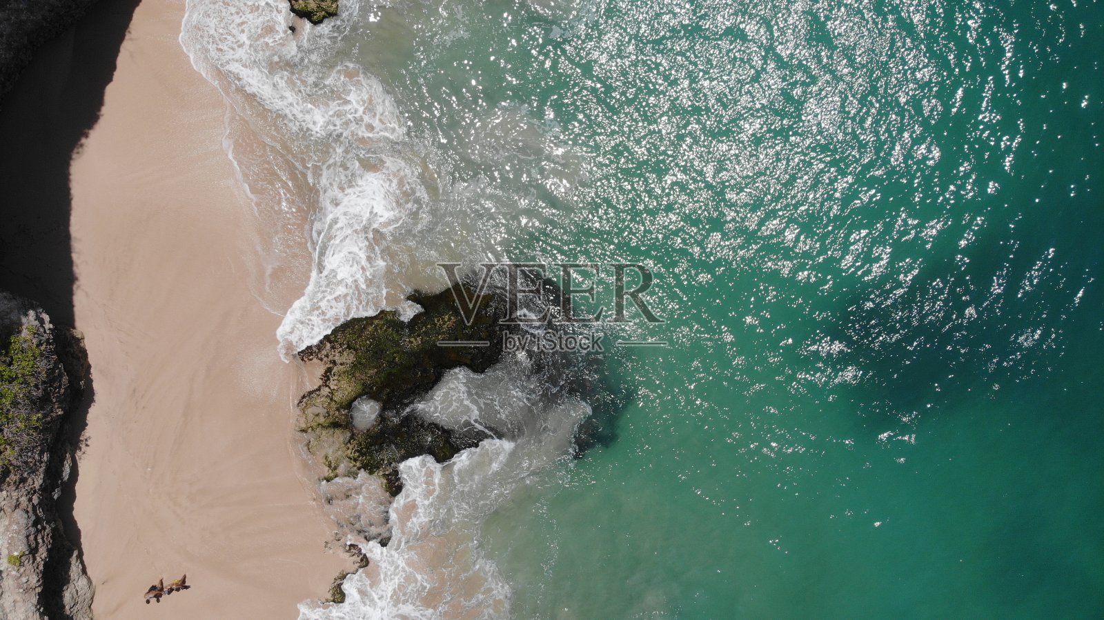 在tegal Wangi海滩无人机Bali照片摄影图片