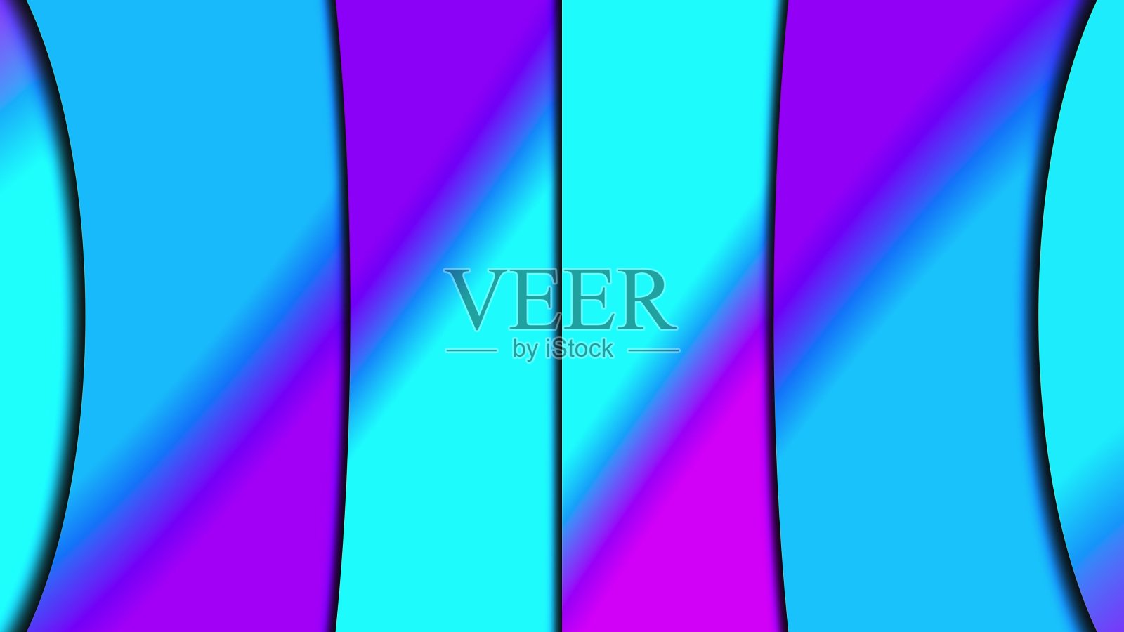 彩色矩形线性渐变,计算机生成。抽象背景的3d渲染照片摄影图片