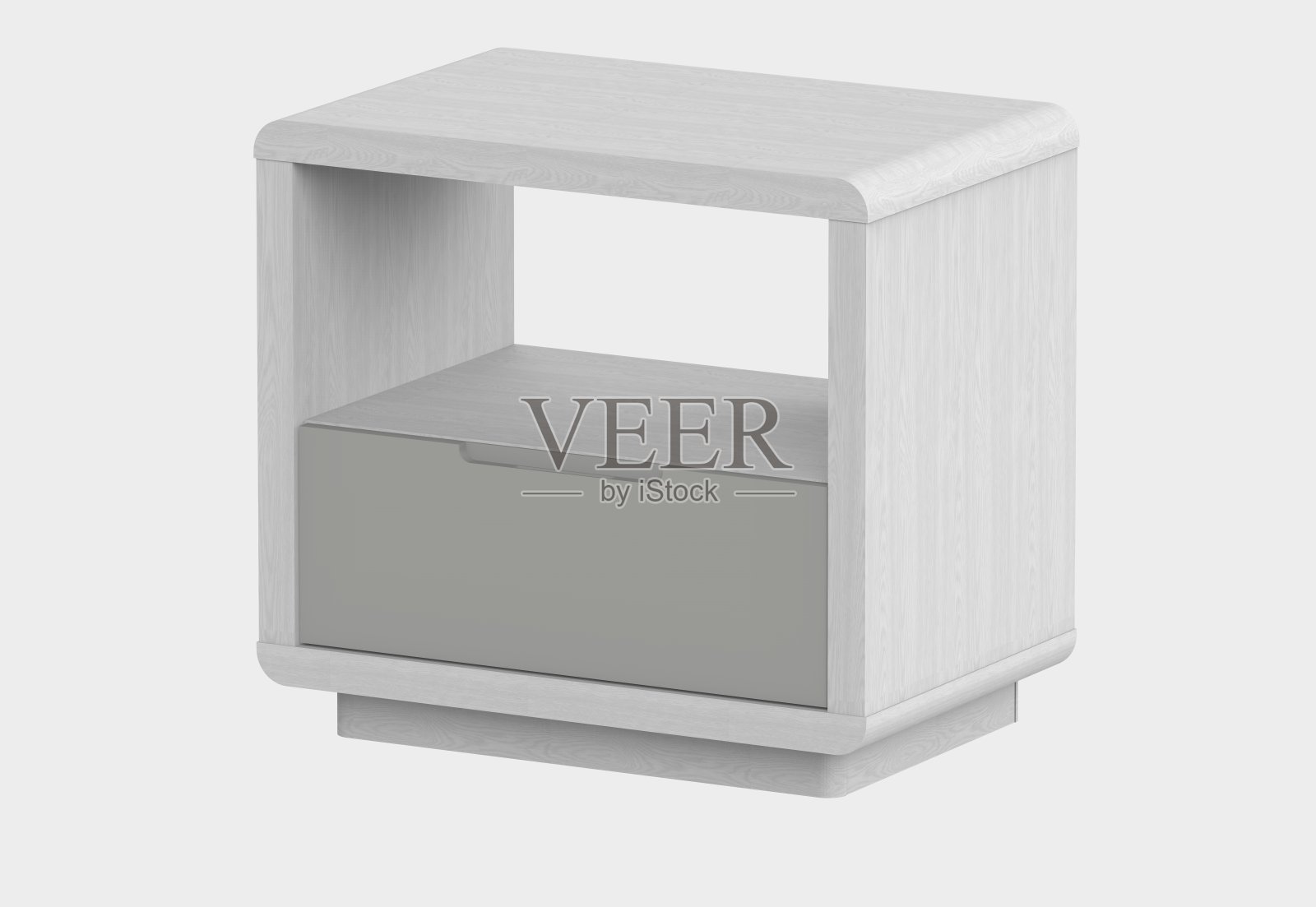 渲染三维橱柜,边板,咖啡桌家具照片摄影图片