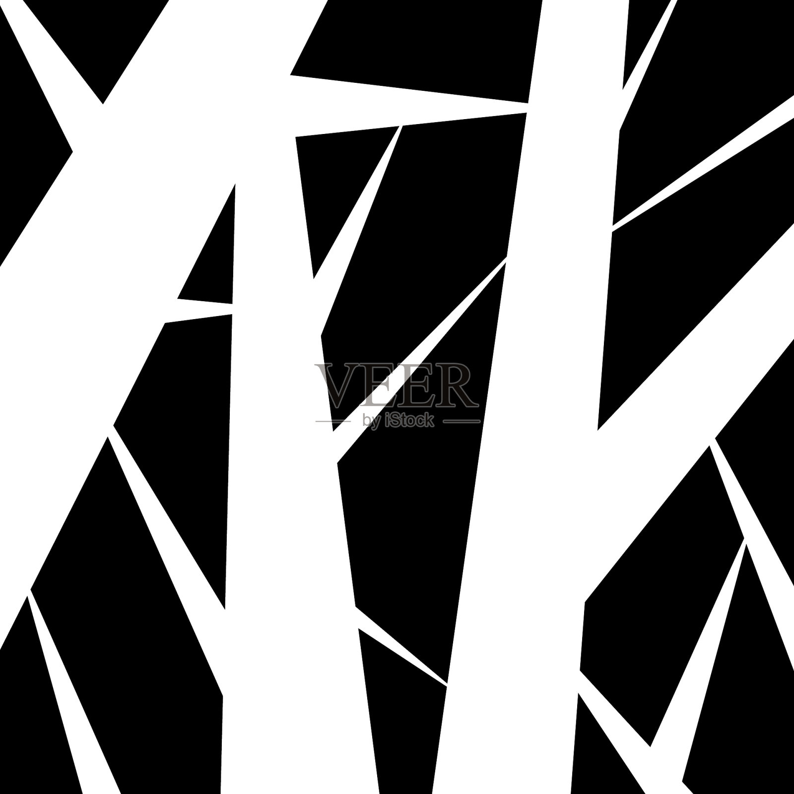 黑色和白色抽象条纹背景插画图片素材