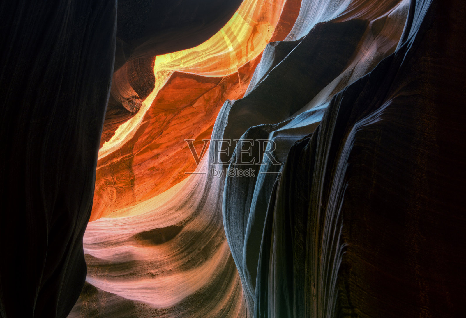 水坑槽峡谷照片摄影图片