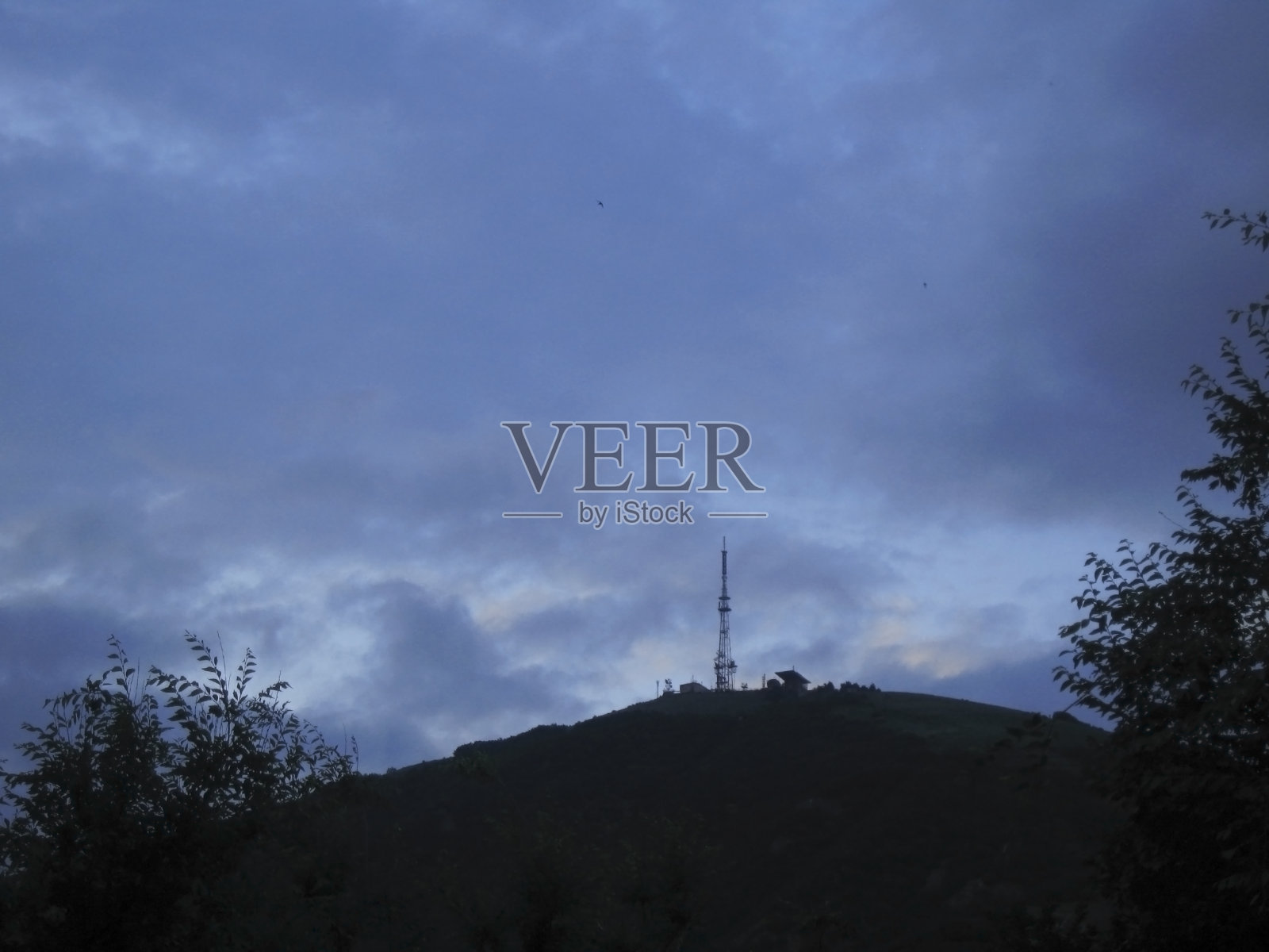 马沙克山和秋季景观。Pyatigorsk全景照片摄影图片