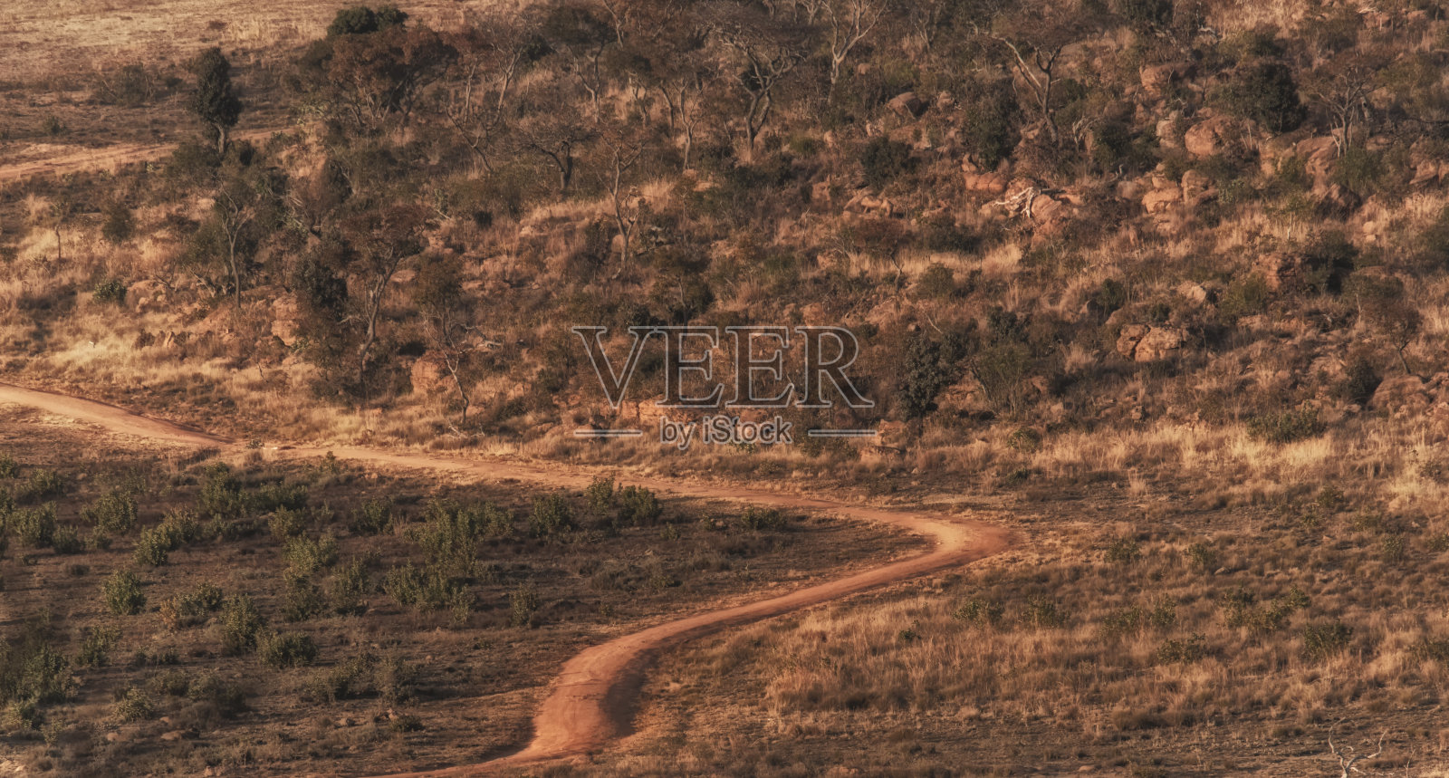 草原公路风景优美照片摄影图片