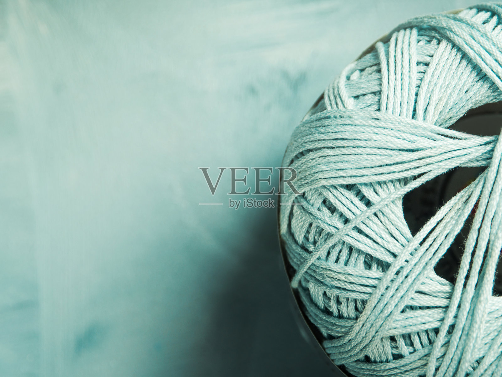 绿色棉织纱,微距背景照片摄影图片