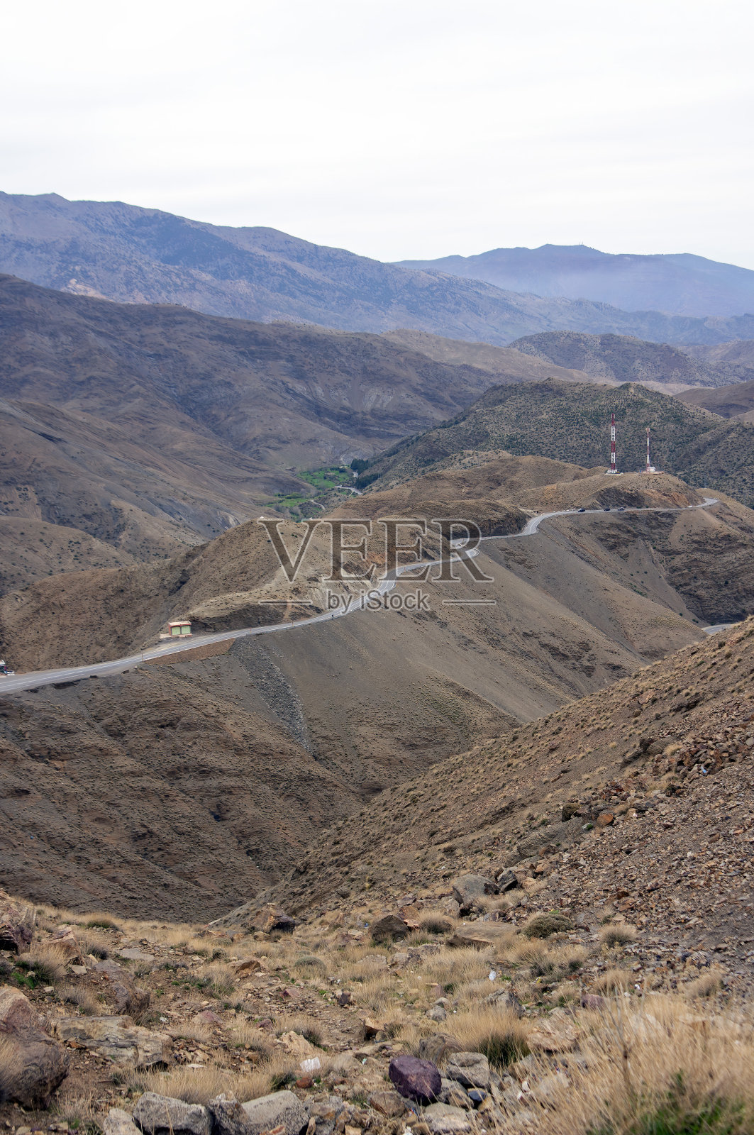 观点N9通过高地图集以外的马拉喀什,摩洛哥照片摄影图片