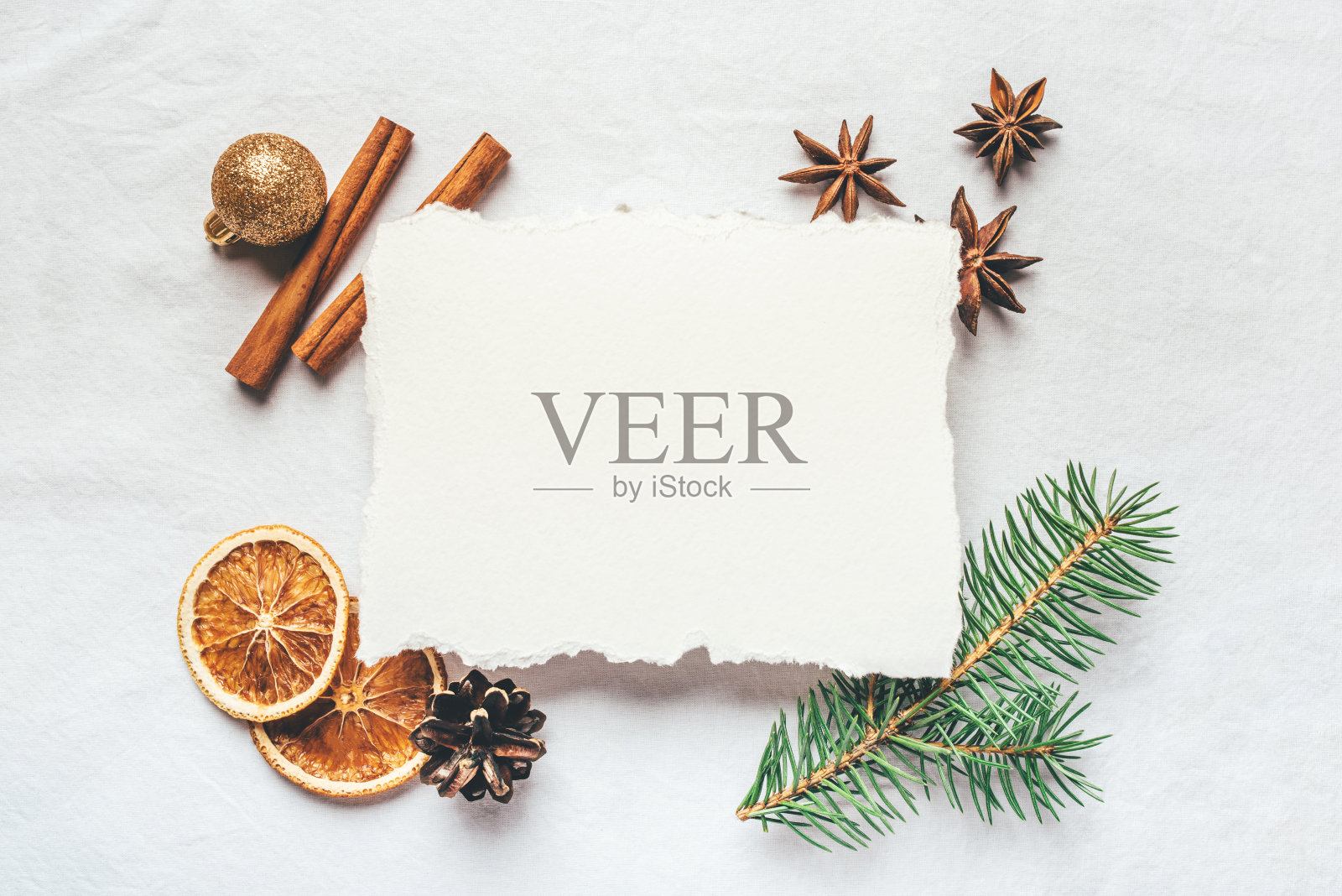 圣诞节或新年的贺卡。照片摄影图片