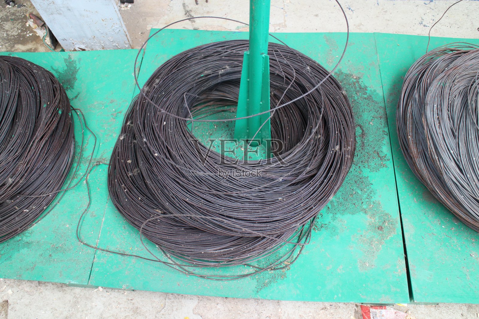 液压机用钢丝照片摄影图片