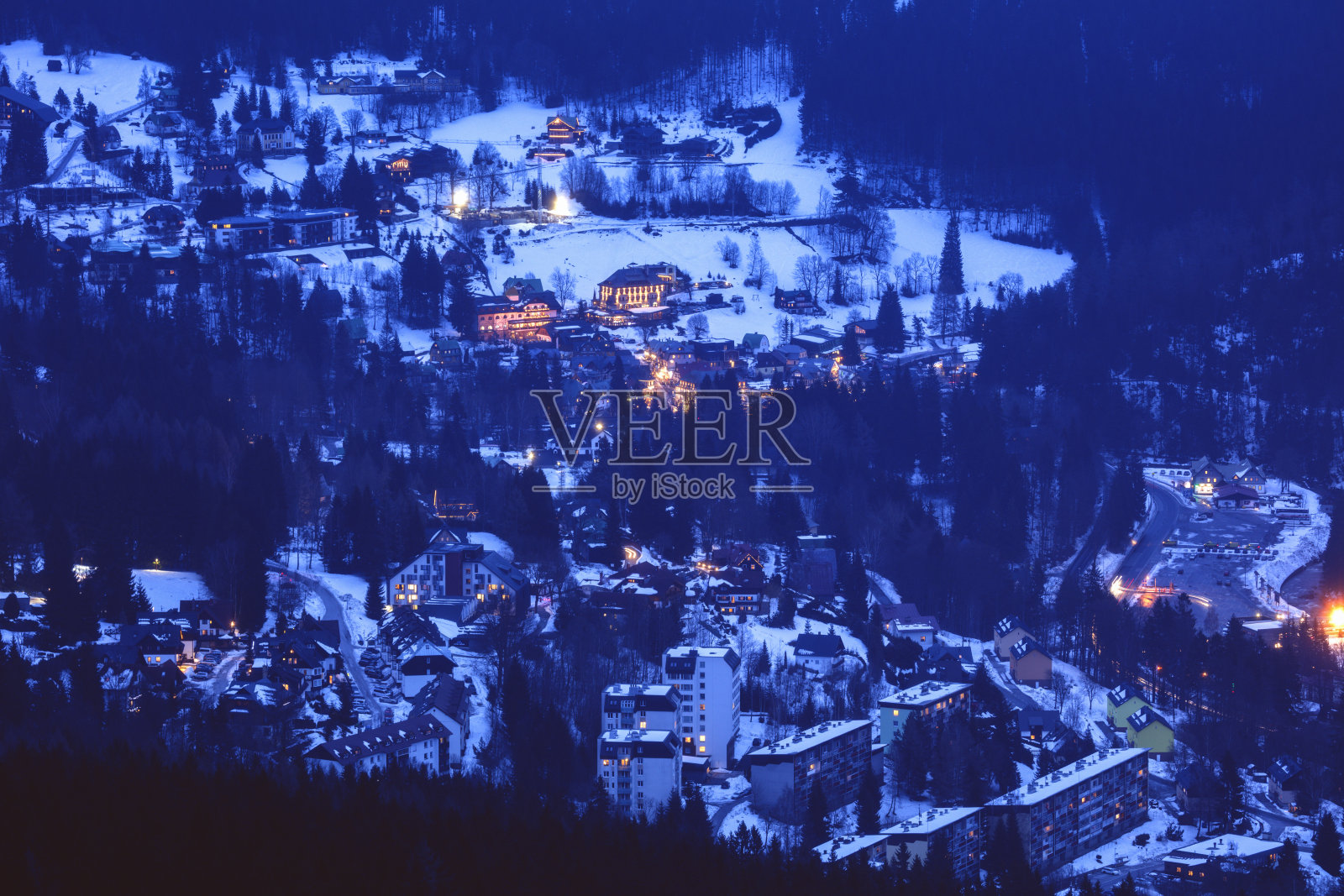 全景或斯宾德勒夫·姆林照片摄影图片