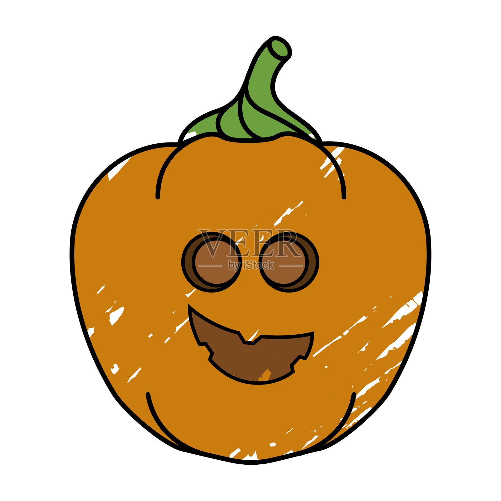 万圣节南瓜偶像快乐设计元素图片