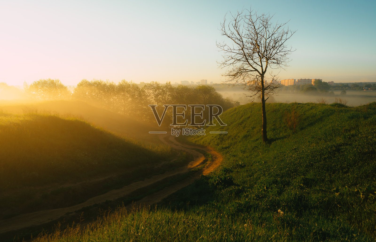 早上的方式照片摄影图片