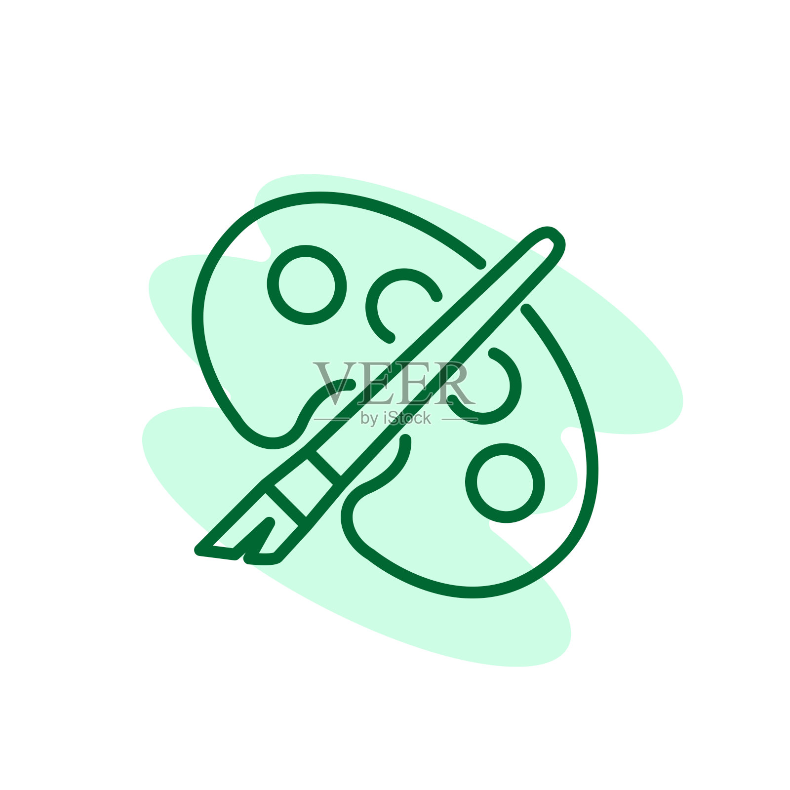 画笔图标插画图片素材