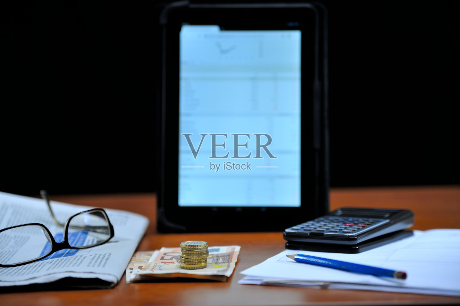 财务信息。照片摄影图片