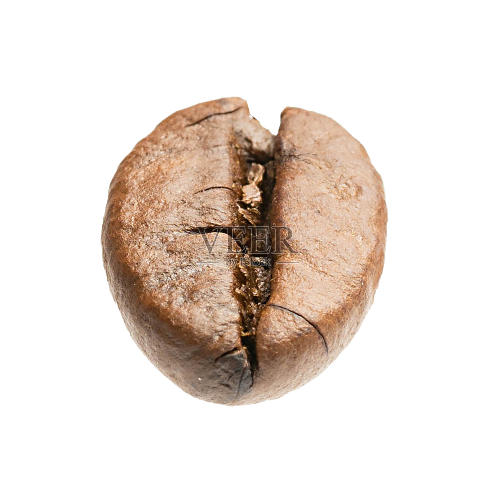 白色背景上的咖啡豆照片摄影图片