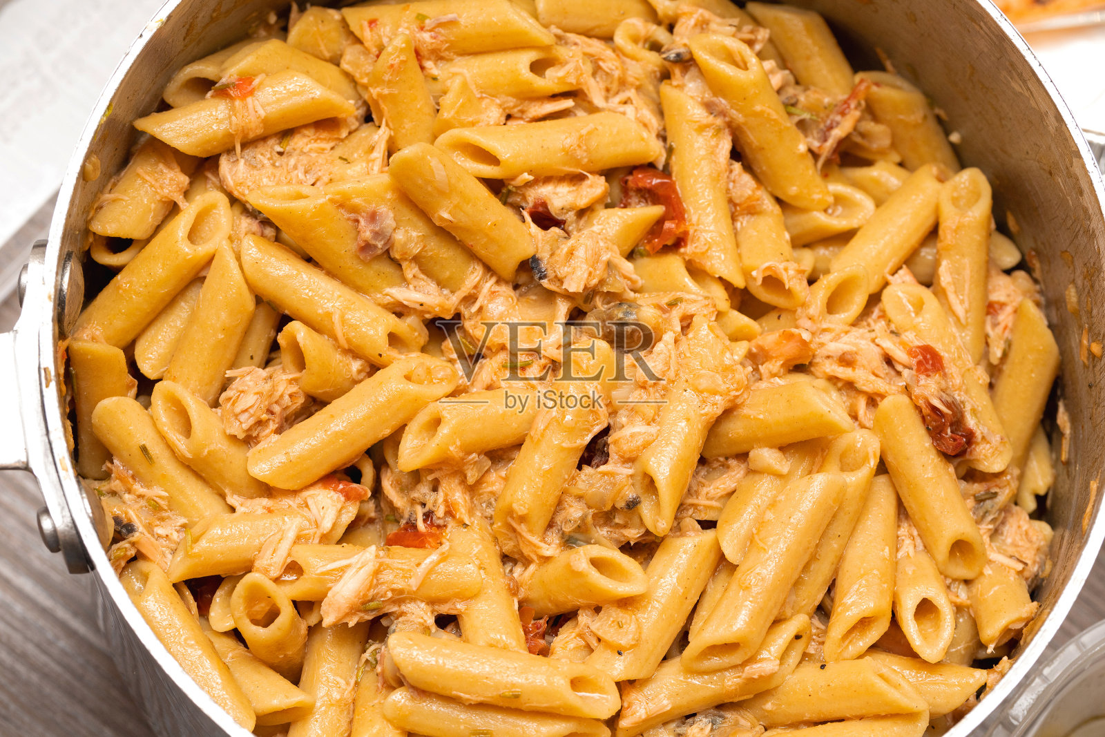 富西利意大利面照片摄影图片