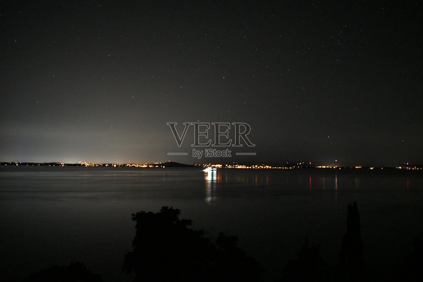 温哥华岛灯光照片摄影图片