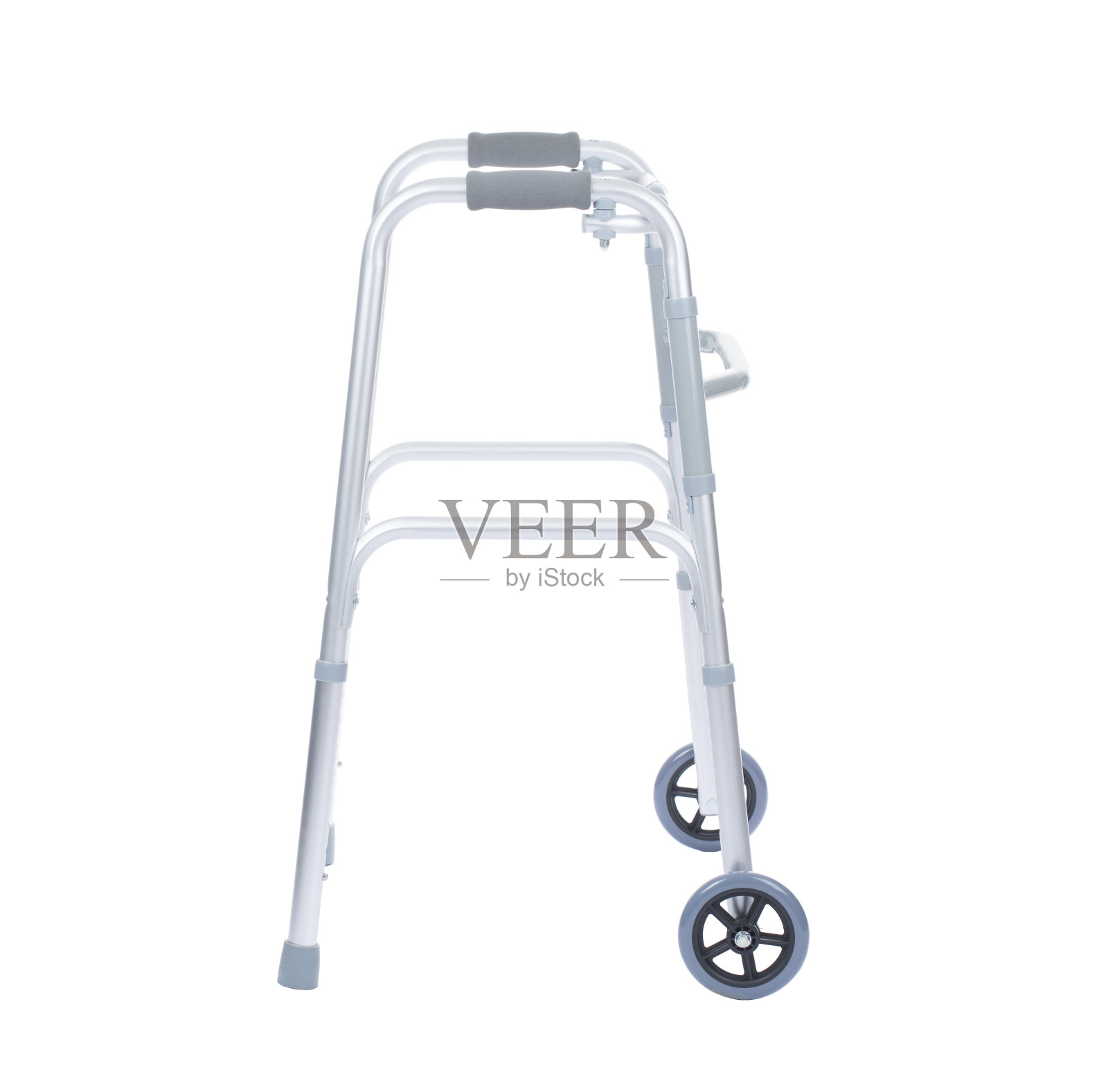 专为老年人设计的步行者,提供更多的支撑和平衡照片摄影图片