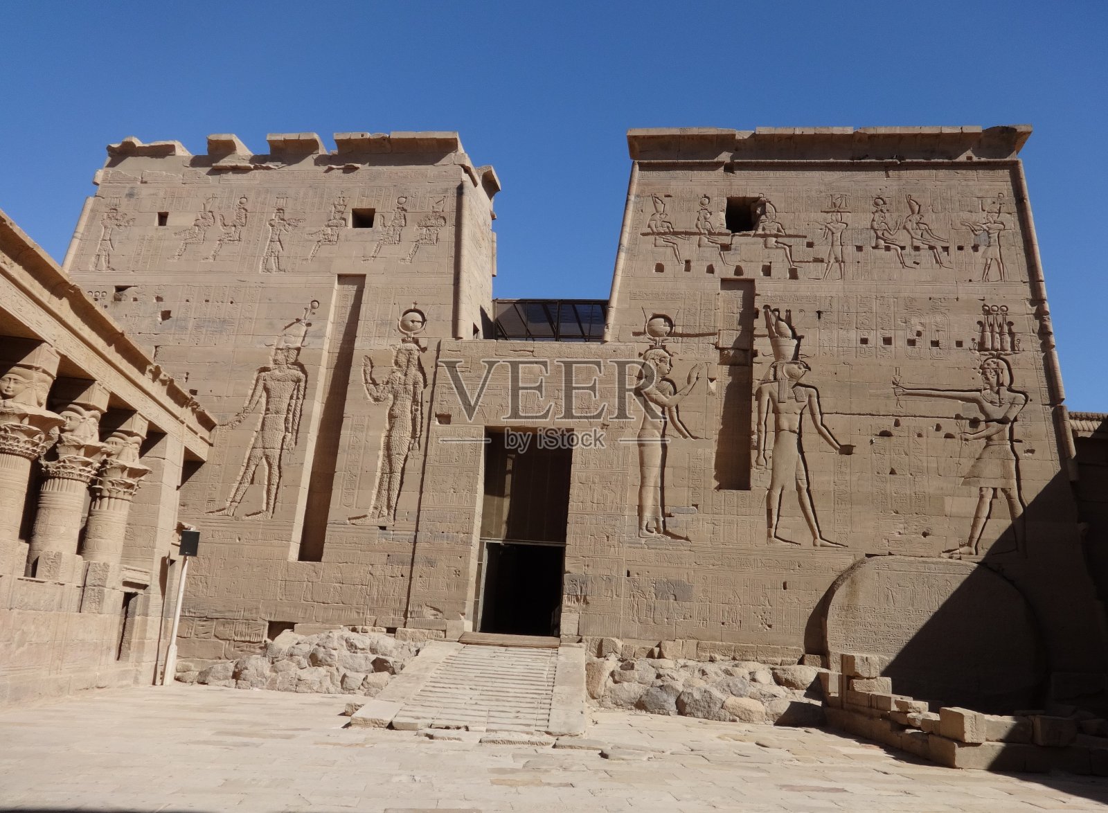 菲莱神庙照片摄影图片