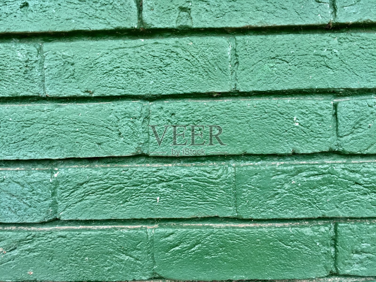 砖墙绿色照片摄影图片