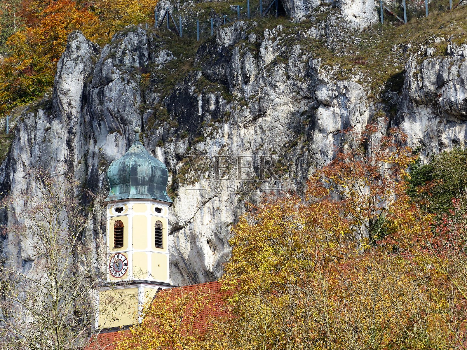 市场城镇埃辛Altmühltal,下巴伐利亚,德国照片摄影图片