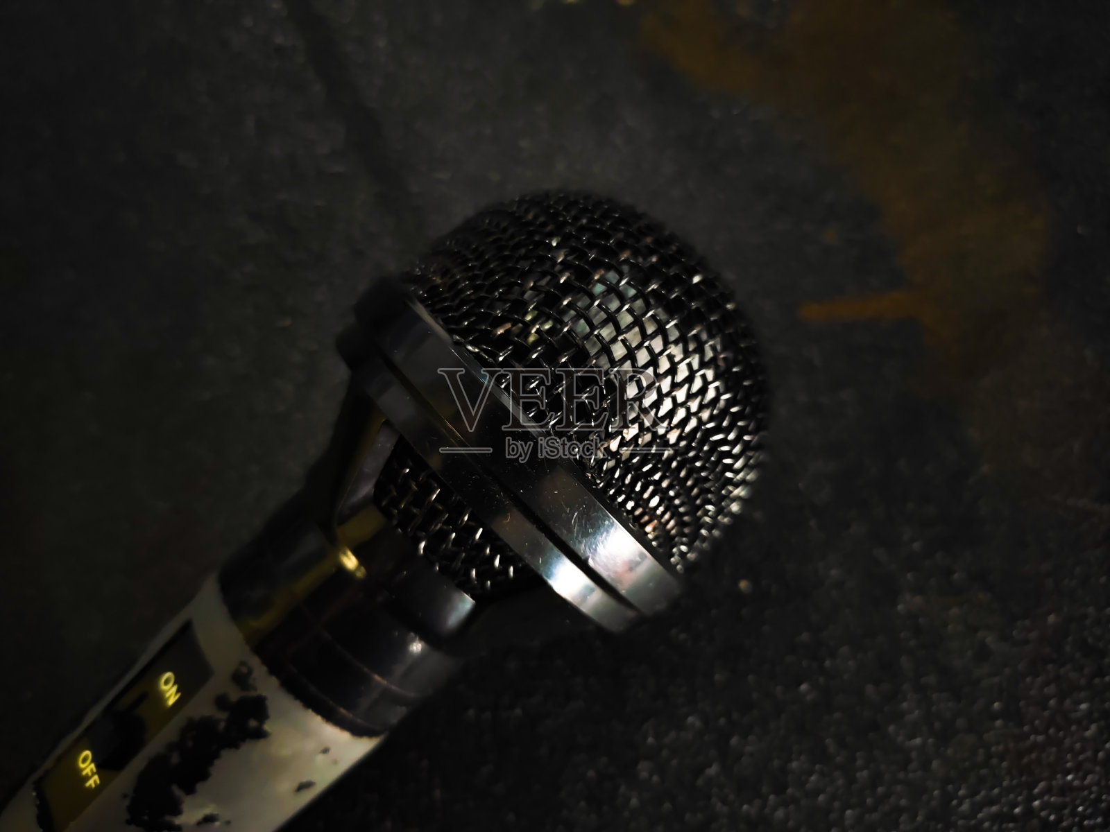 黑色枯燥乏味的麦克风照片摄影图片