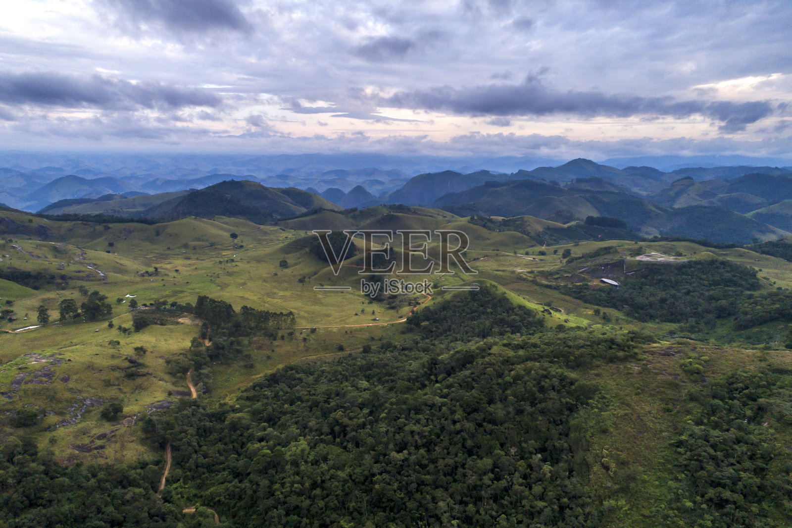 在圣埃斯皮里托的布拉拉马拍摄的乡村风景。照片摄影图片