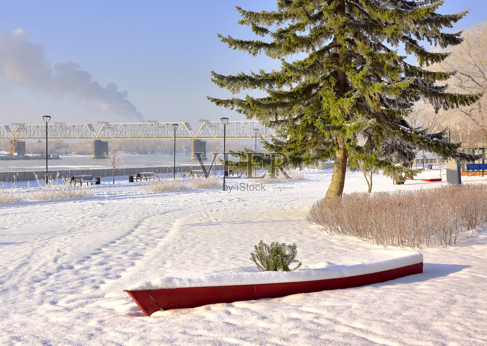 冬天迈克尔的海滨照片摄影图片