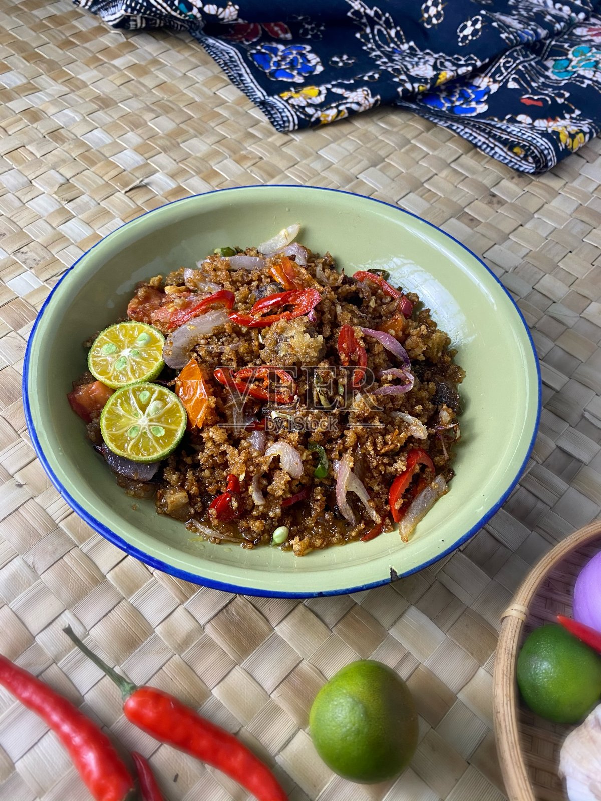 Pekasam肉照片摄影图片