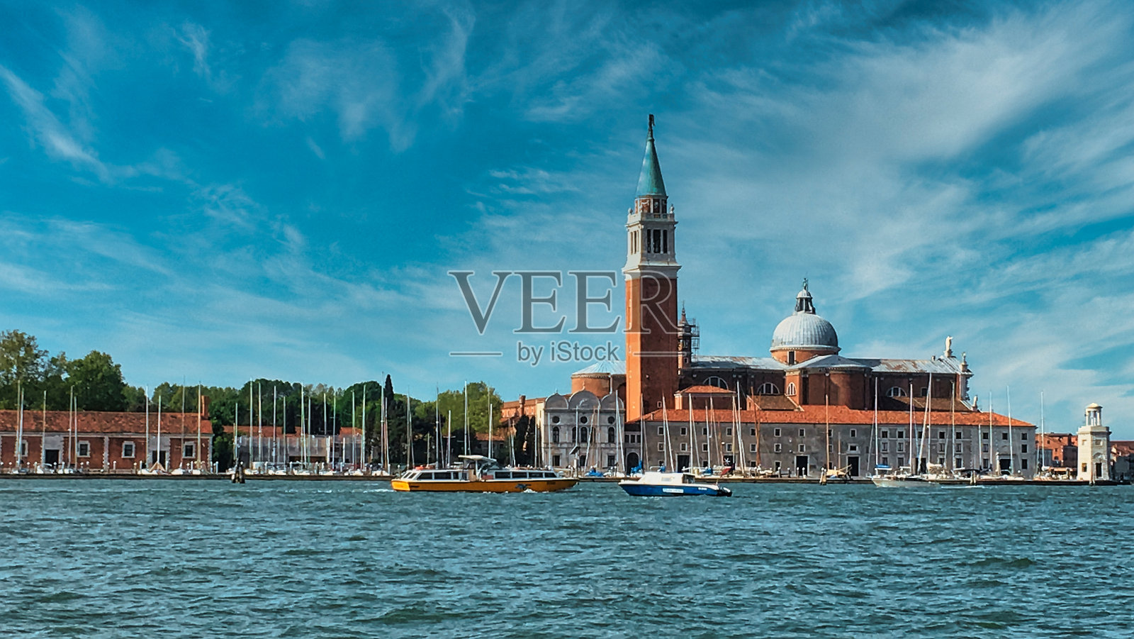 威尼斯泻湖全景照片摄影图片