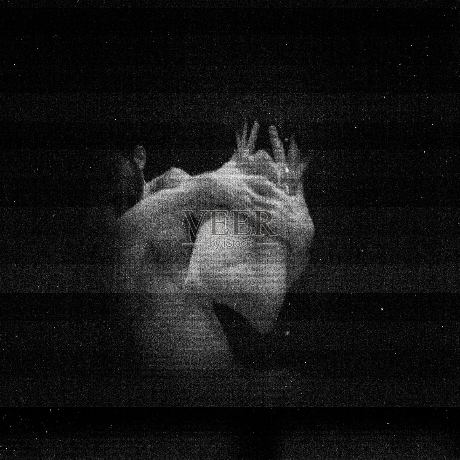 心理健康的戏剧性肖像照片摄影图片