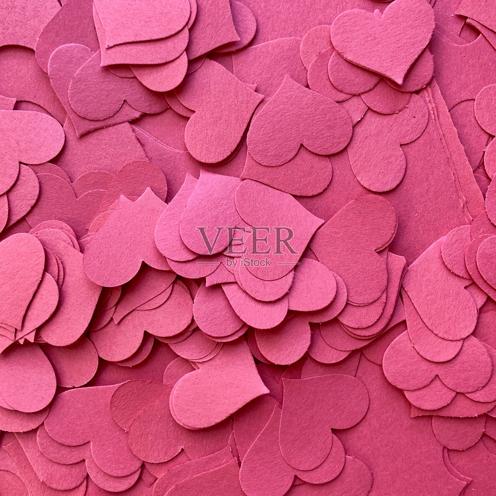 粉色纸情人节照片摄影图片