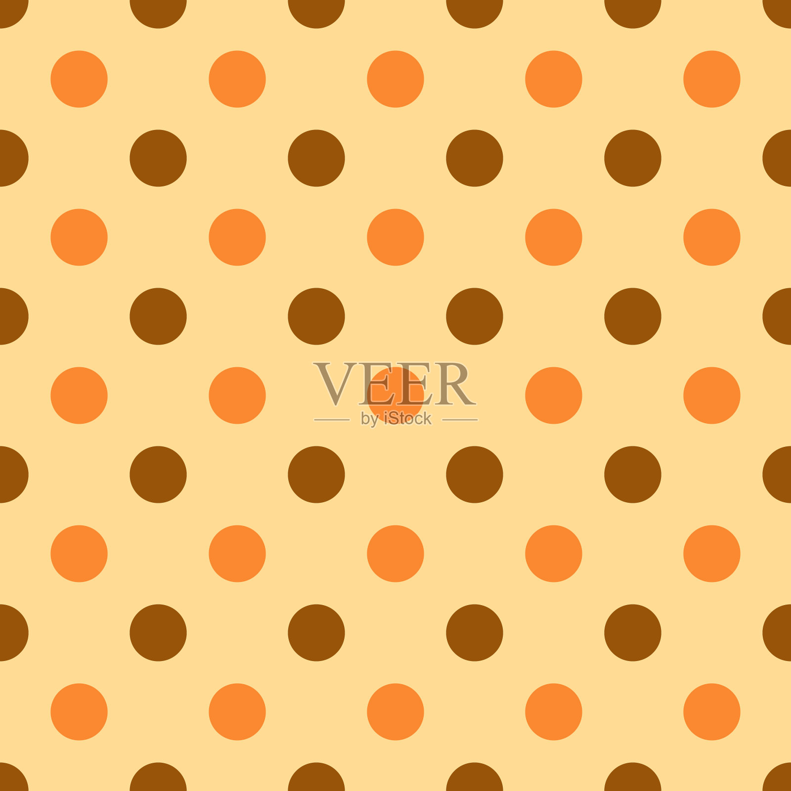 无缝圆点背景鲜艳圆点插画图片素材