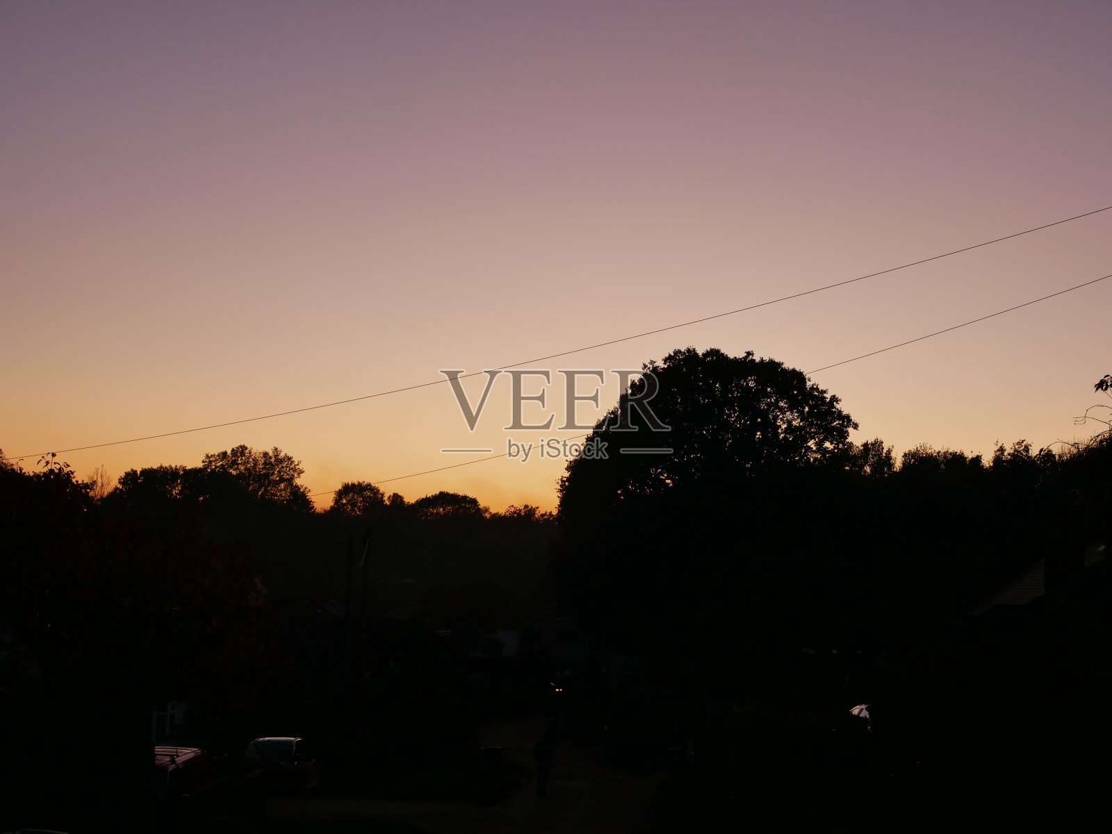 淡紫色的天空照片摄影图片