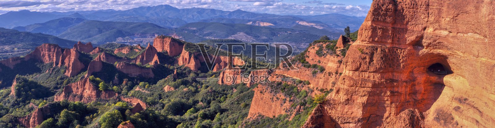 拉斯梅杜拉斯全景照片摄影图片