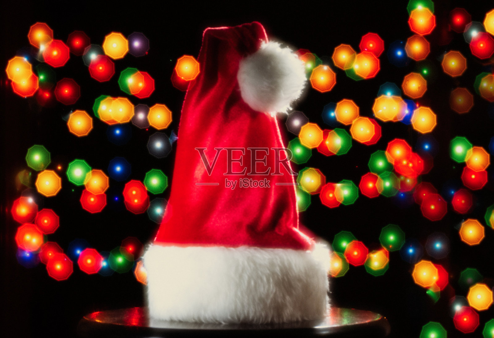 圣诞老人的帽子照片摄影图片