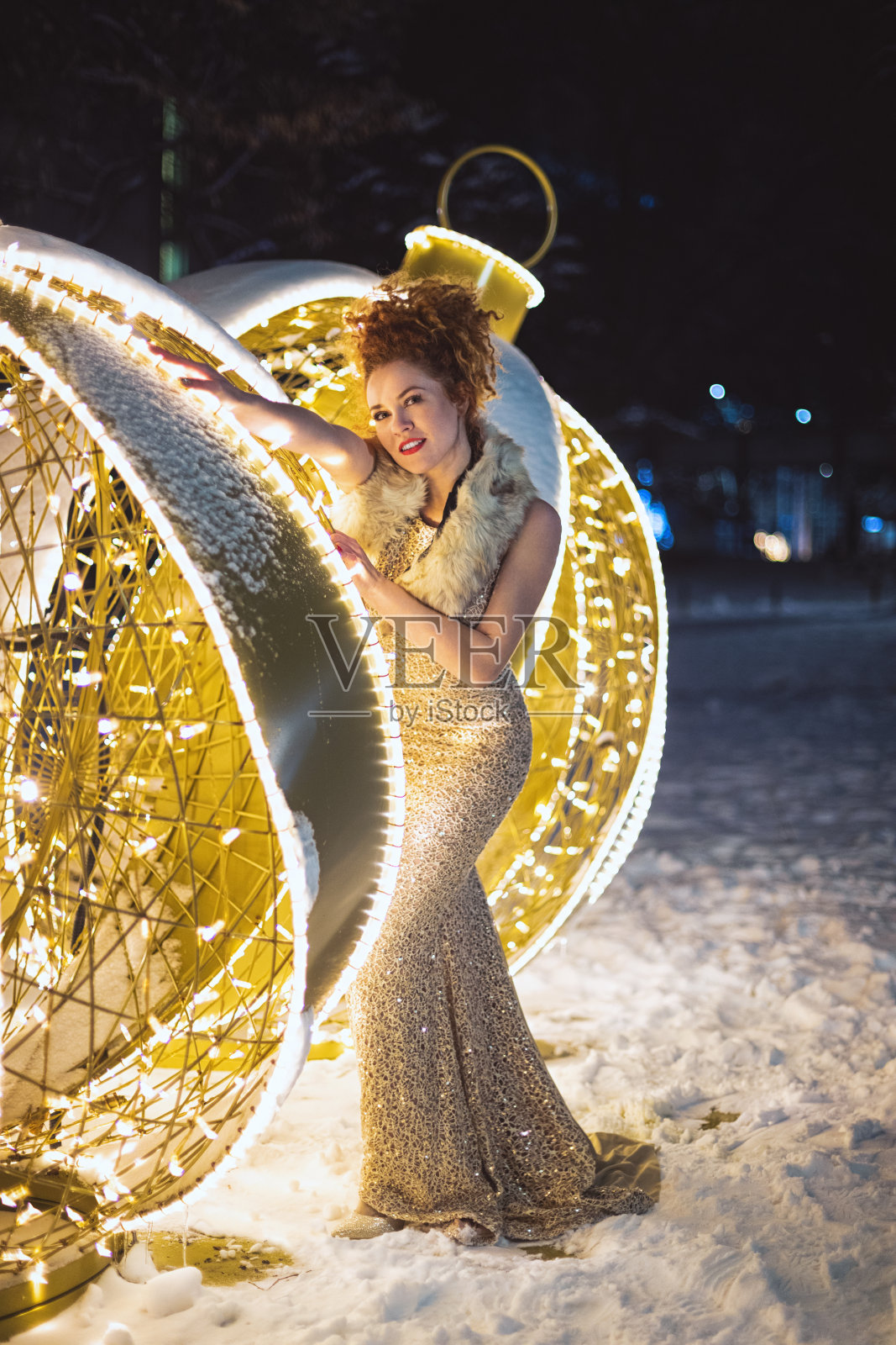 我的圣诞童话照片摄影图片