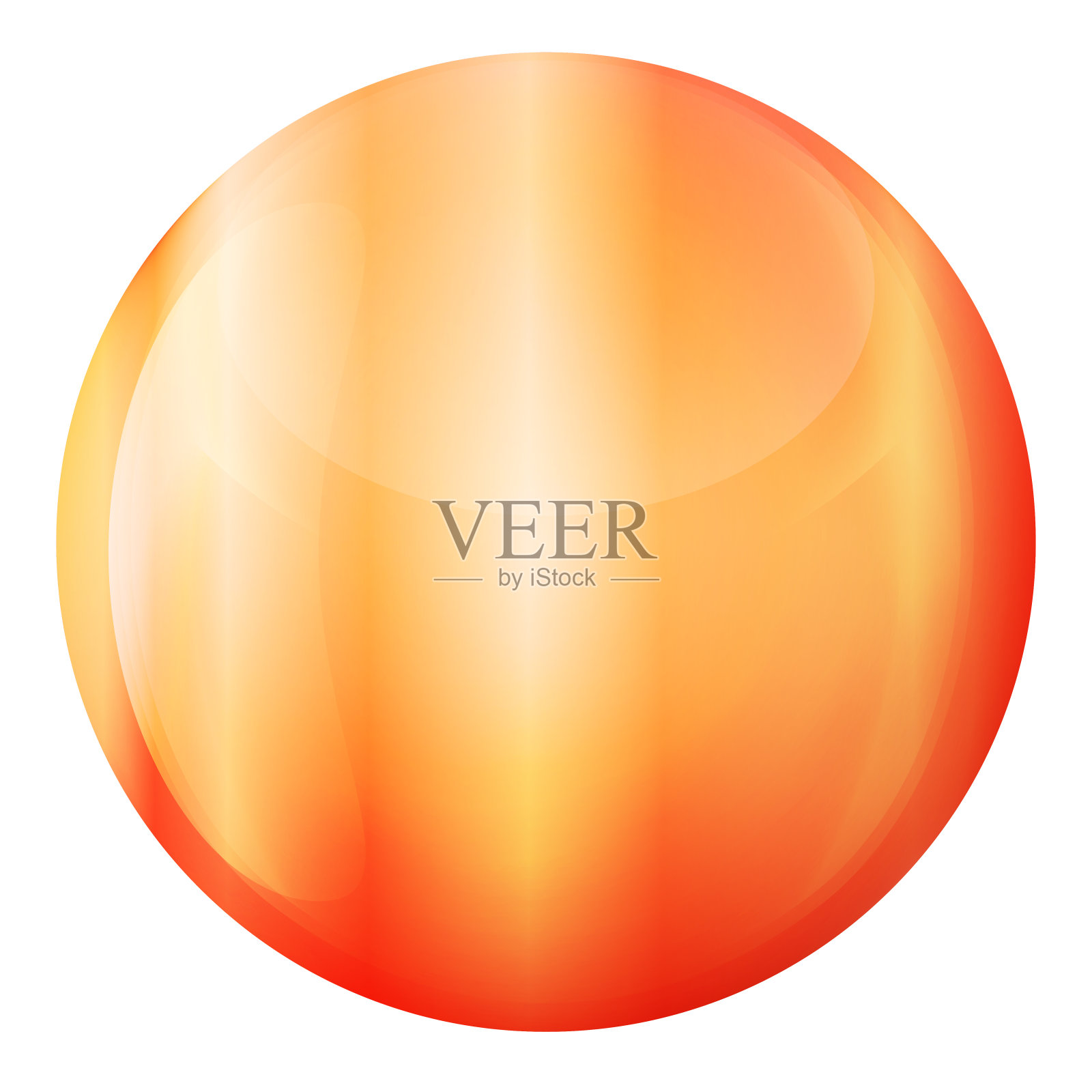 玻璃金球或珍贵珍珠。光滑的现实球,3D抽象矢量插图突出在白色的背景。带有阴影的大金属泡泡。设计元素图片