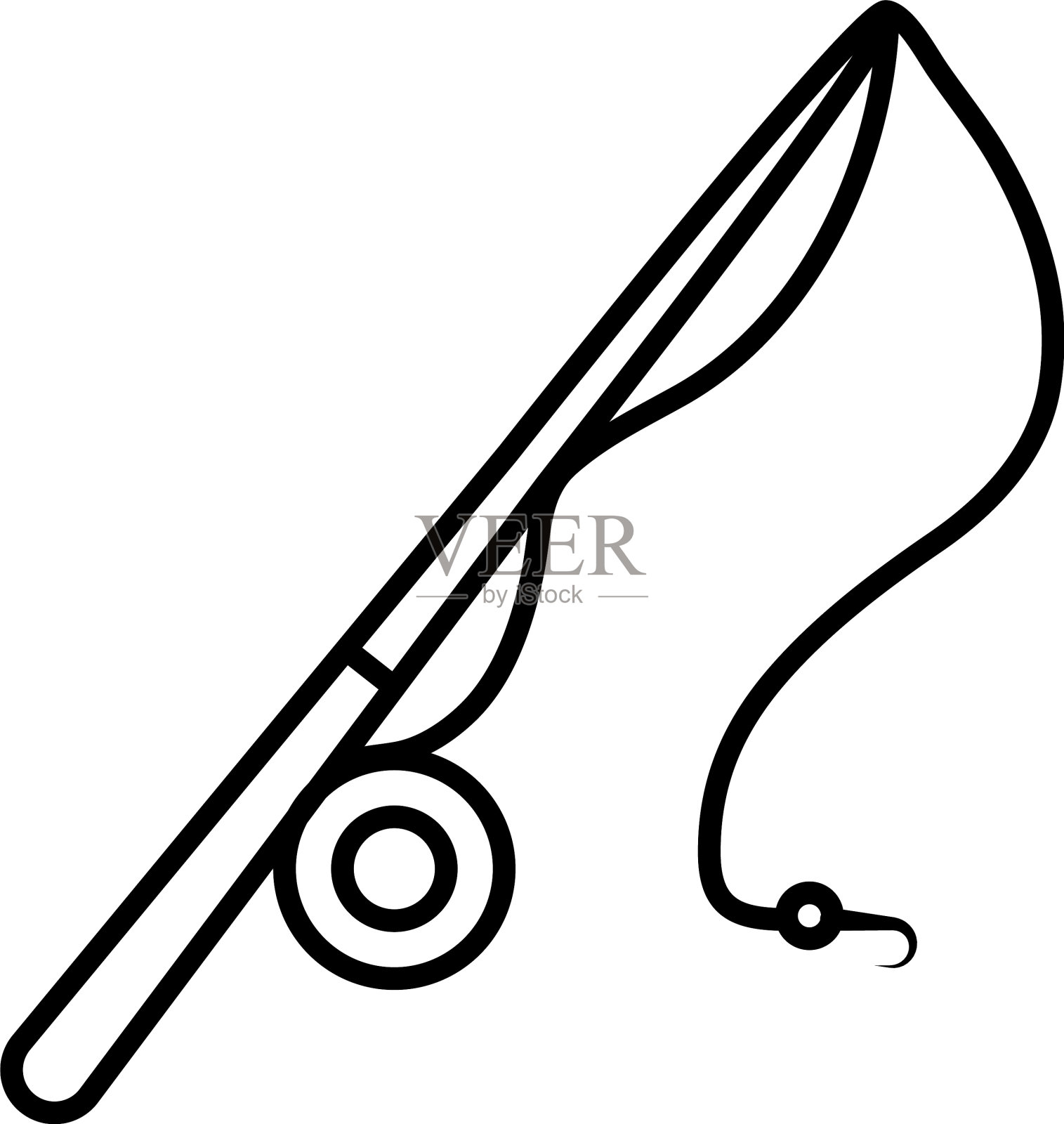 标竿线条风格图标设计设计元素图片