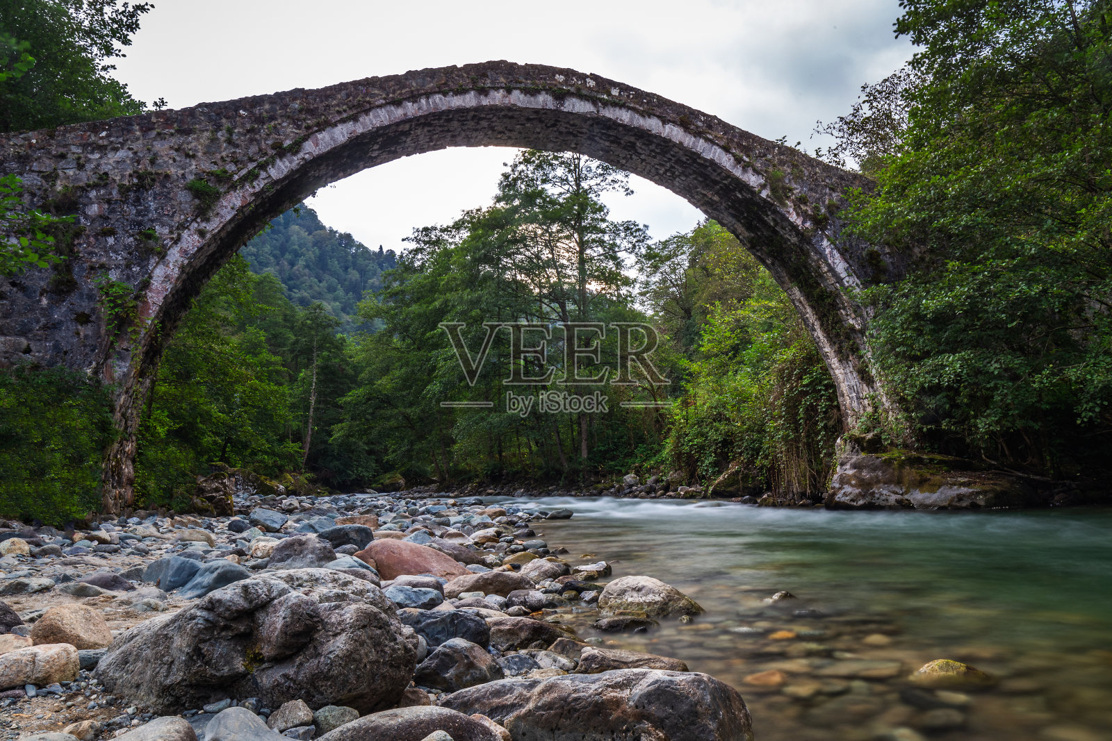 Rize的Firtina山谷照片摄影图片