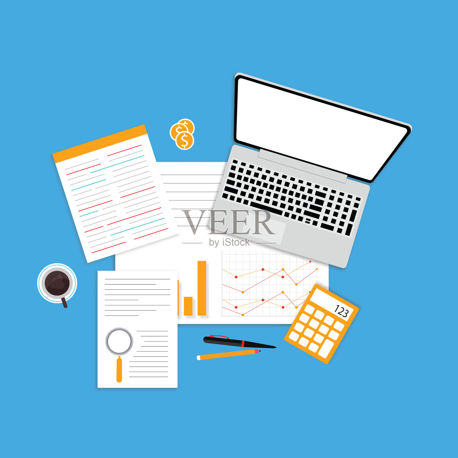 网络营销插画图片素材