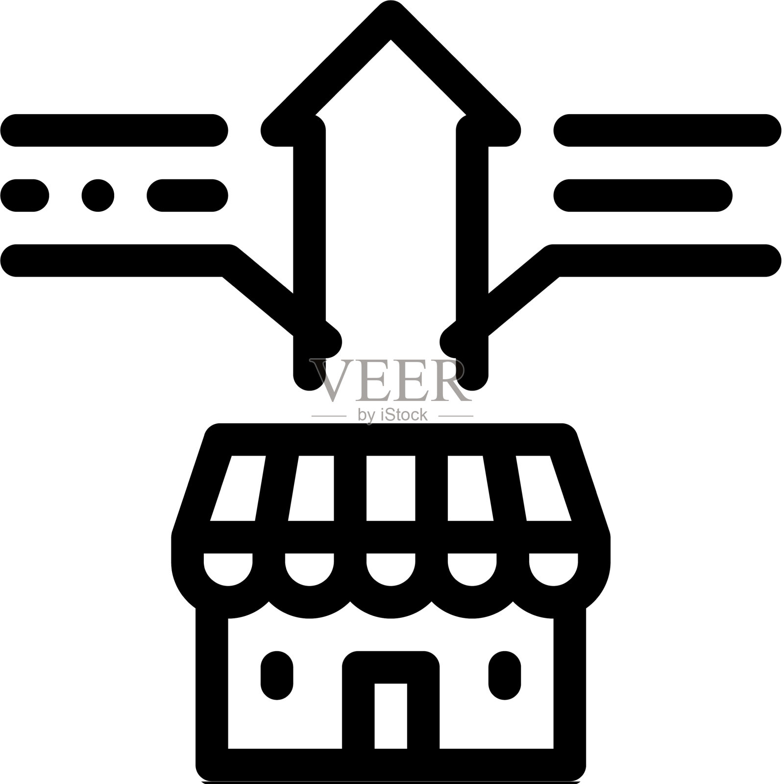 特许经营增长业务图标概要图标素材