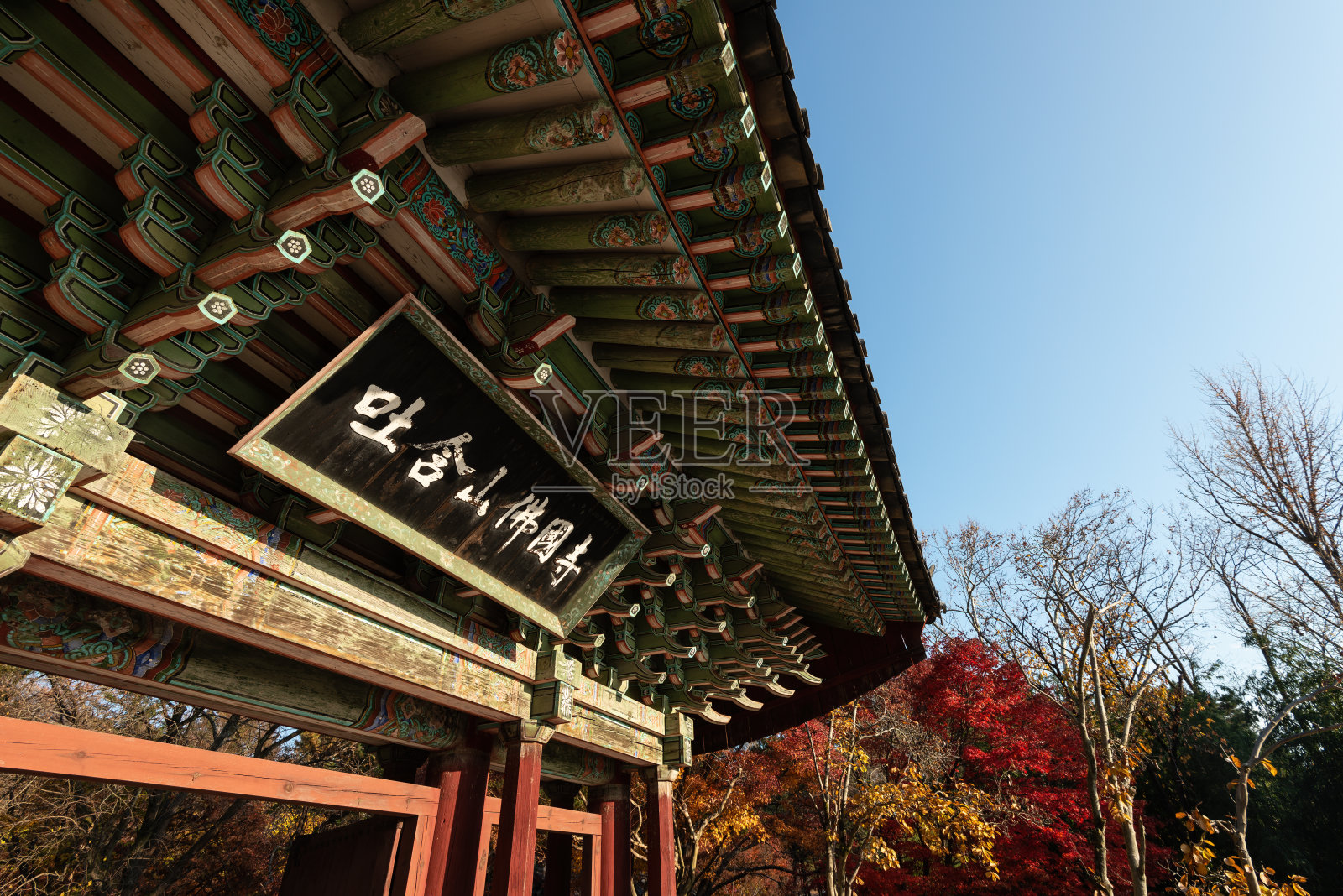 韩国庆州八宫寺入口照片摄影图片