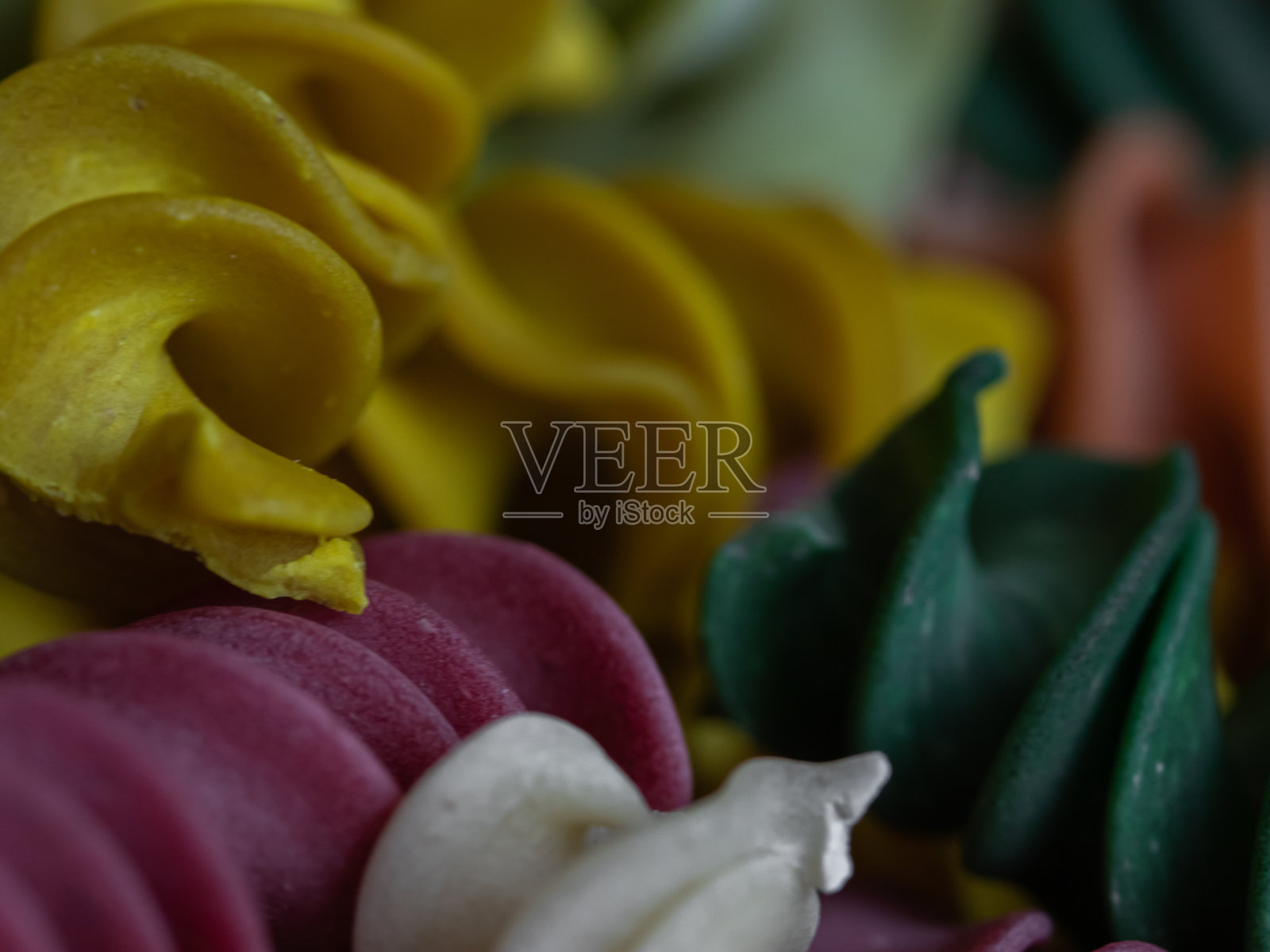 干蔬菜意大利面照片摄影图片