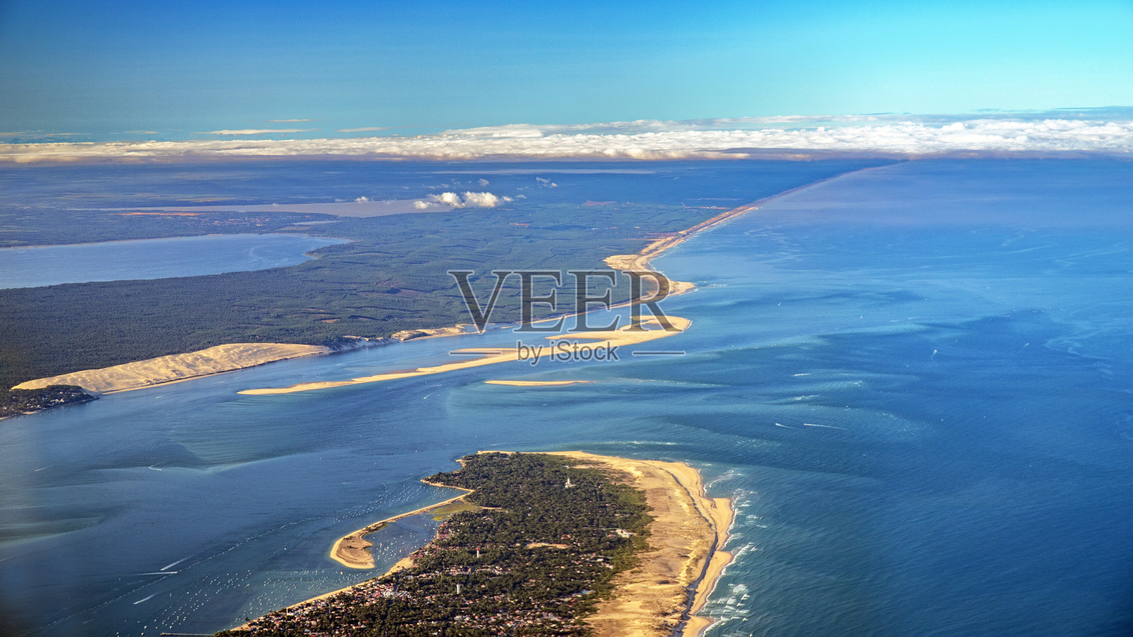 大西洋海岸和阿耳坎盆地照片摄影图片