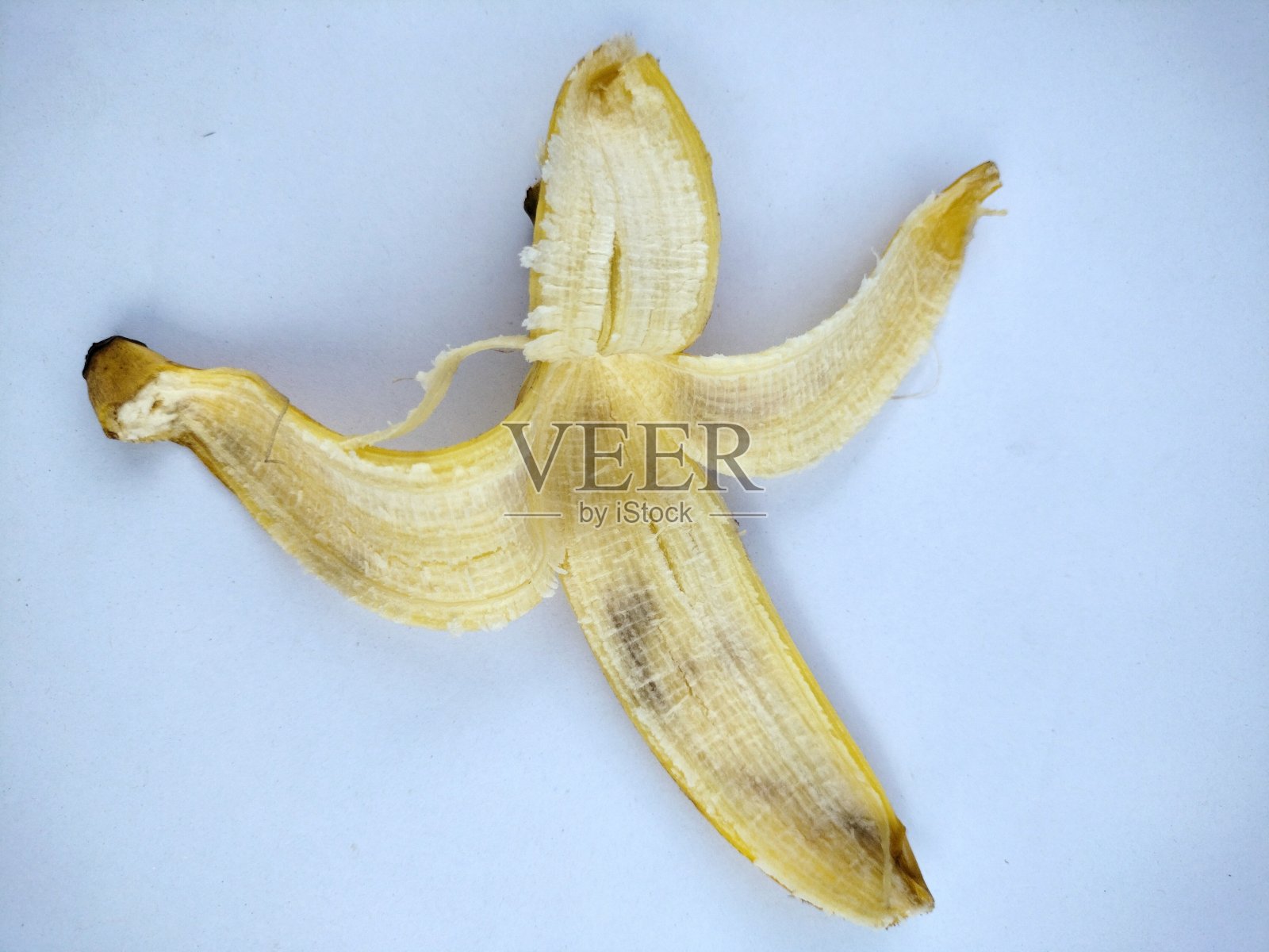 白色香蕉皮照片摄影图片