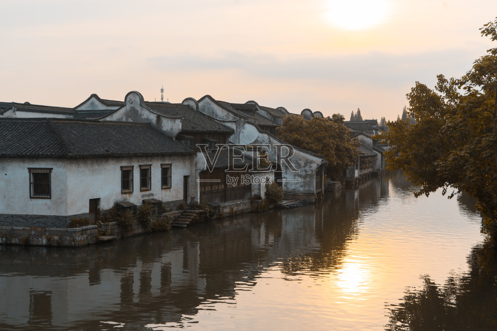 乌镇的风景,一个历史风景小镇照片摄影图片