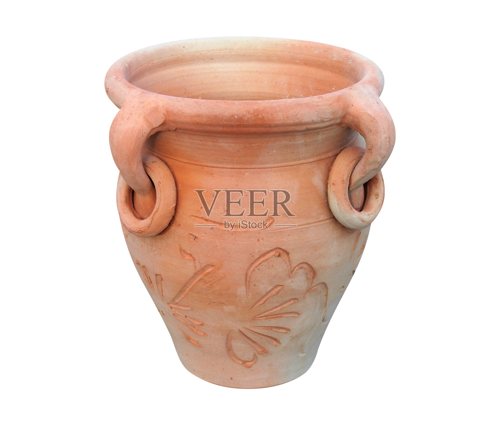 突尼斯陶罐,与小道隔离。照片摄影图片