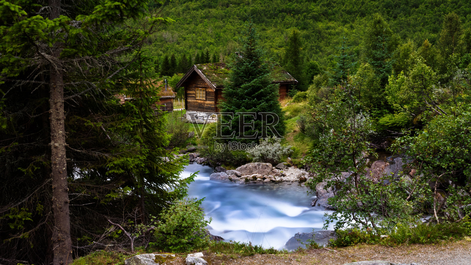 挪威的风景照片摄影图片