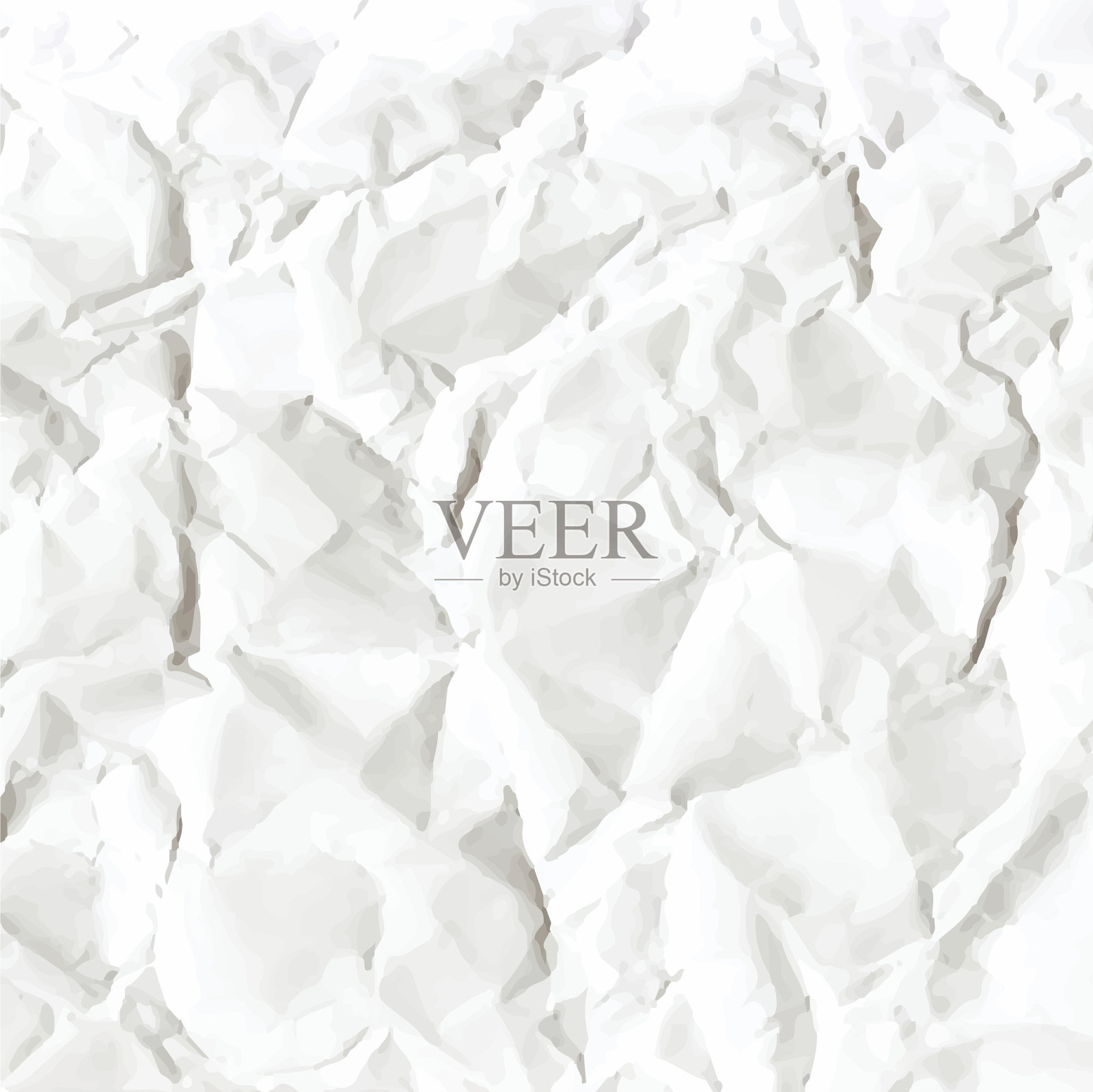 灰色页,纸张皱褶,纹理孤立插画图片素材